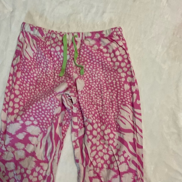 Y2K Victorias Secret Pink Leopard Cotton Pajama Set - Picture 6 of 12